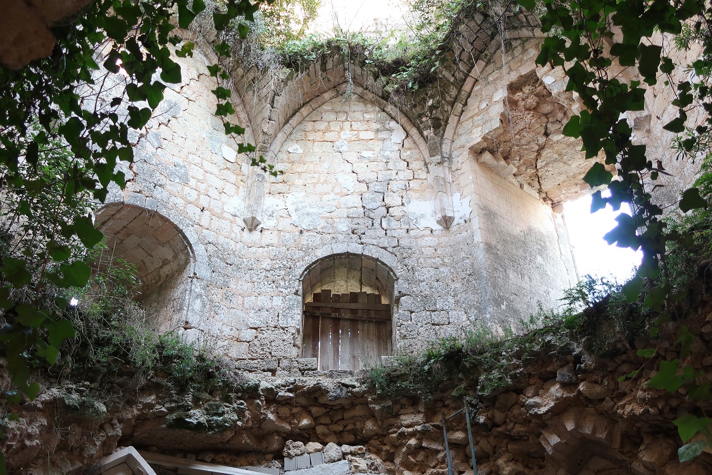 Langoiran medieval Castel - Dungeon interior