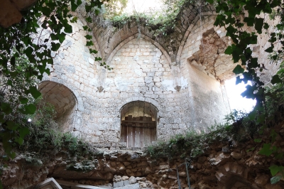 Langoiran medieval Castel - Dungeon interior